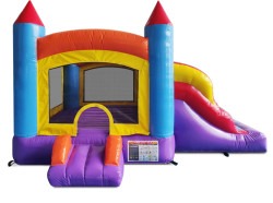 Mini Castle Bounce House Combo